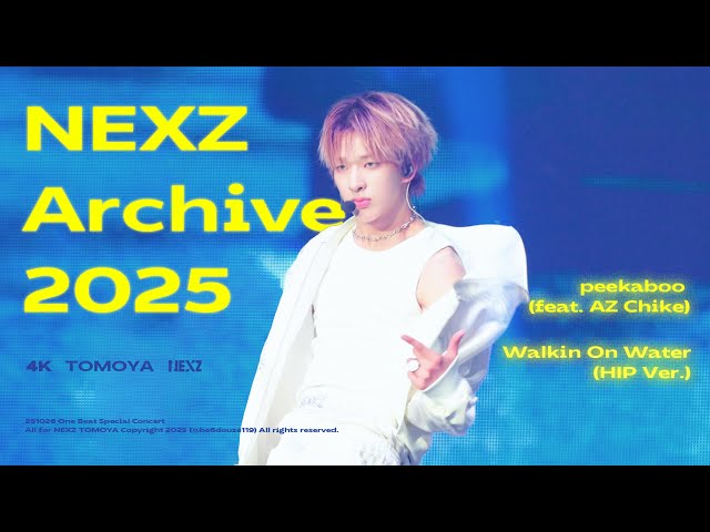 NEXZ TOMOYA」251026 NEXZ Archive 2025 토모야 직캠 | peekaboo