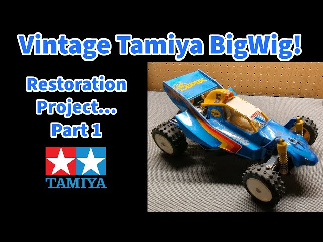 Vintage 1986 Tamiya BigWig RC Car Kit# 58057 - Tamiya's 10th