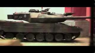 1/24 RCバトルタンク レオパルト2 A6 - YouTube