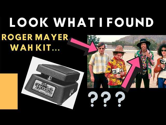 Roger Mayer Wah Kit - Hendrix tones inside? - YouTube
