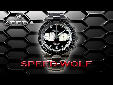 ZEEDA－ 2026新作腕時計 【SPEED-WOLF】2カウンタークロノ COMING