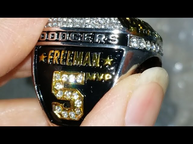 2024 FREEMAN MVP x Los Angeles Dodgers World Series Champions Ring