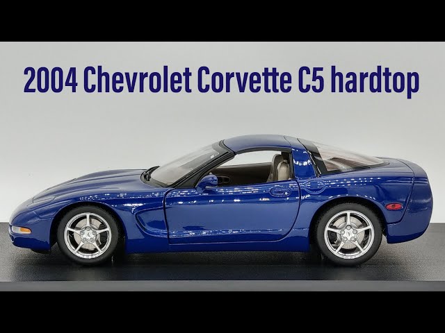 AUTOart 1/18 Chevrolet Corvette C5 hardtop - YouTube