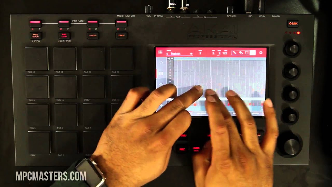 MPC Touch Hands On Beat Making Demo - MPCMasters.com - YouTube