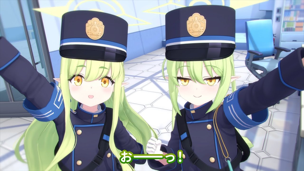 Blue Archive] Hikari and Nozomi's Golden Week Kivotos Tour #1