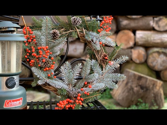 クリスマスリース作り 19/12/1 - YouTube