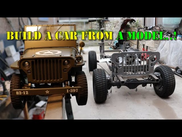 4x4 Willys Mini Jeep Car Build Willys EP 12. Jeep Grill Metal