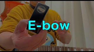 Is this] an effect pedal? [E-bow] - YouTube