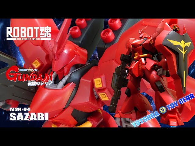 Vol.23: [Robot Spirits] Introducing Sazabi - YouTube