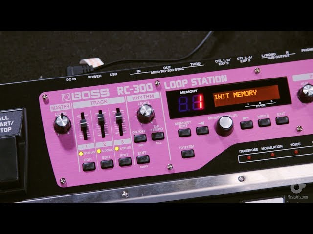Boss RC-300 Loop Station - YouTube