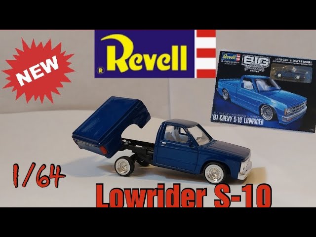 WOW!! New Revell 1/64 Lowrider 91Chevy S10 and 1/25 model kit