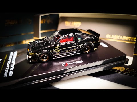 INNO64 1/64 Toyota SPRINTER TRUENO AE86 Black Limited Tuned by
