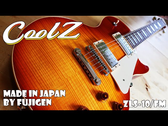 How *Cool* 🧊 is this new flame top Les Paul from Japan? CoolZ ZLS