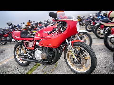 Kawasaki Z Cafe RED カフェレーサー - YouTube