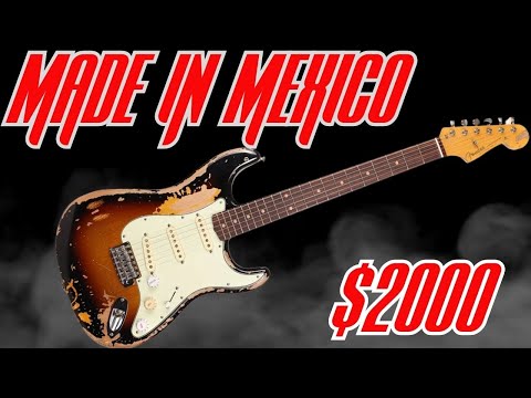 This Made in Mexico Fender costs almost $2000! - YouTube