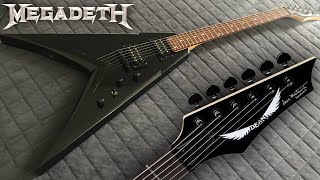 Dean VMNT Dave Mustaine Signature V Guitar | Megadeth - YouTube