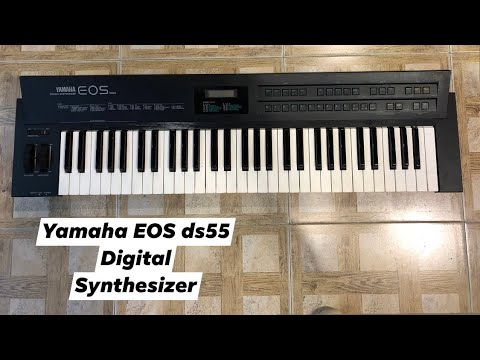Yamaha EOS ds55 Digital Synthesizer keybaord (Review) - YouTube