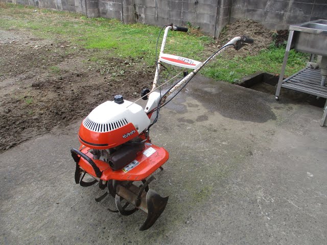 クボタ 管理機 TMA25 GS95V-T 最大2.4馬力(94578) 動作テスト - YouTube