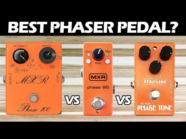 MXR Phase 100 Script vs MXR Phase 95 vs Maxon PT-909 | Phaser