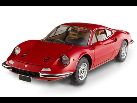 Ferrari Dino 246 GT 1:18 Hotwheels Elite - YouTube