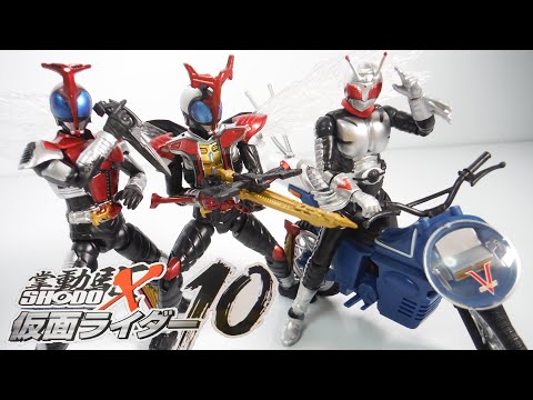 SHODO-X 仮面ライダー10 全6種 開封 掌動駆 KamenRider Figure 仮面