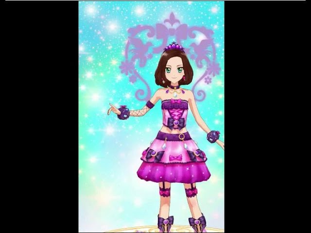 アイカツスターズ】マイキャラで「シルキーラブデビル」コーデ♪ - YouTube