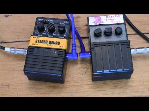 Vintage Delay Shootout Arion SAD-1 vs SoaringTortoise Modified