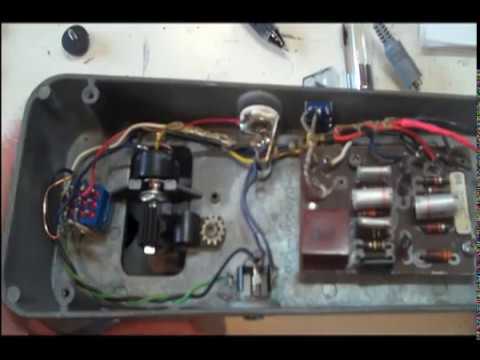 Vintage 70's Thomas Crybaby Wah TDK inductor Demo Modified - YouTube