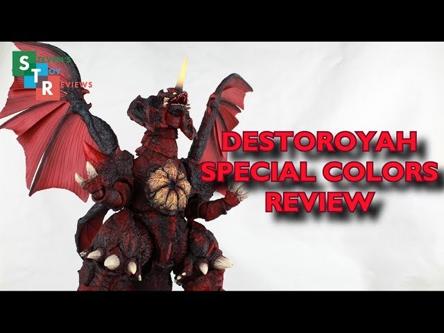 S.H. MonsterArts Destoroyah Special Color Version Review - YouTube