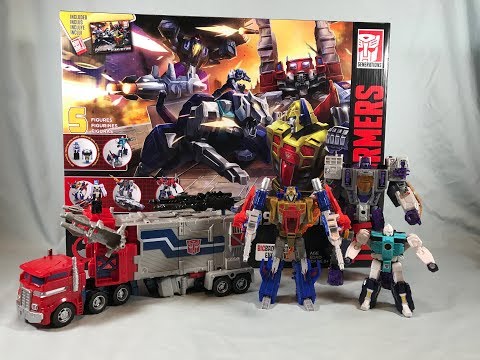 Transformers Generations Titans Return Siege on Cybertron Set