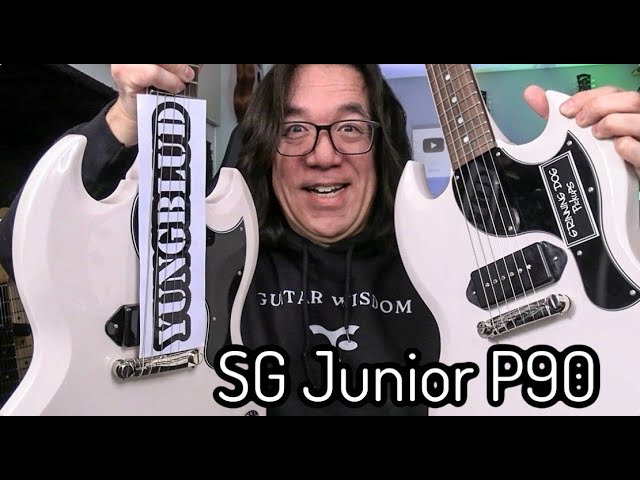 Epiphone SG Junior YUNGBLUD Signature - Pure P90 Tone! - YouTube
