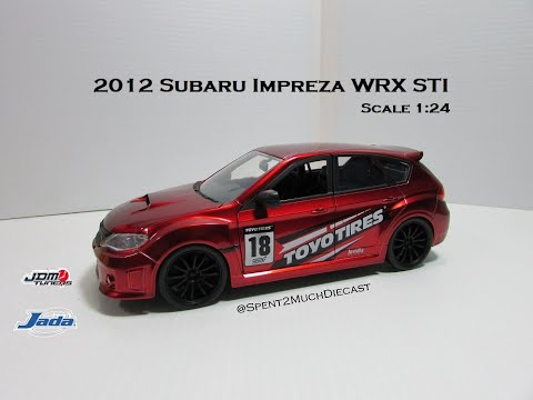 2012 Subaru Impreza WRX STI by Jada (Metals Diecast) JDM Tuners 1