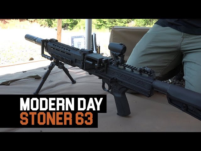 First look at the Knights Armament Stoner Assault Machine Gun