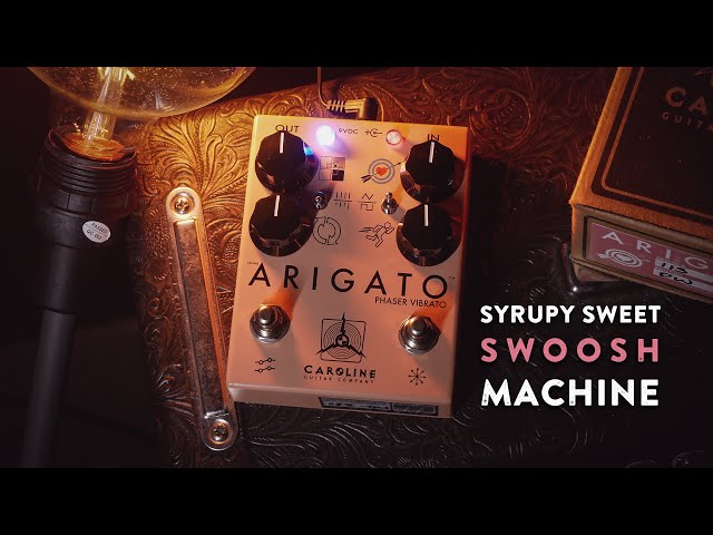 Caroline Guitar Co Arigato Phaser/Vibrato - First Sights & Sounds