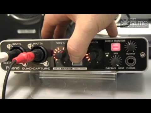 ローランド新製品内覧会】「QUAD-CAPTURE」 - YouTube