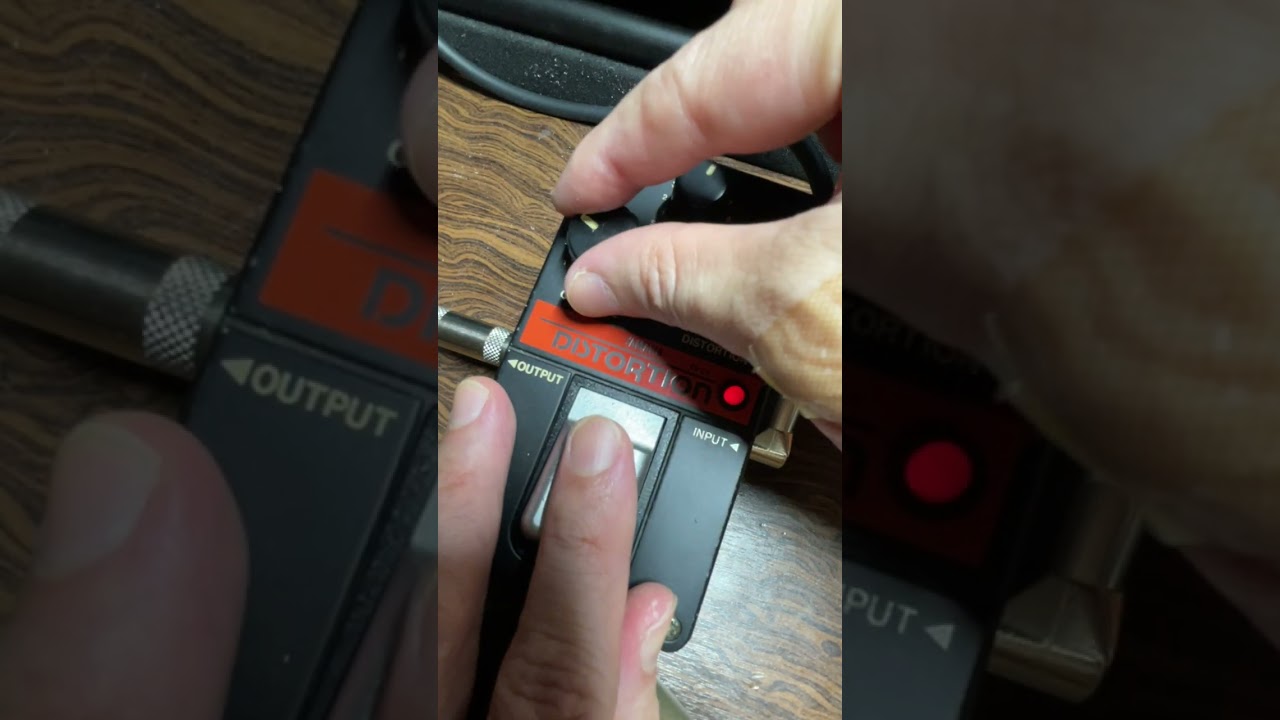 Yamaha DI‑01 Distortion (KORG DST-1 / VINTAGE PEDAL) - YouTube