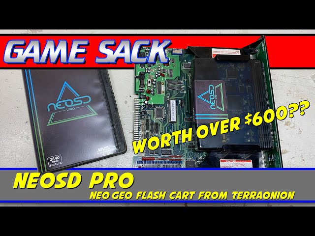 The NeoSD Pro | Neo Geo Flash Cart - Review - Game Sack - YouTube