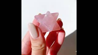 ローズクォーツ マカバスター | マカバスター型 | Crystals by Purely