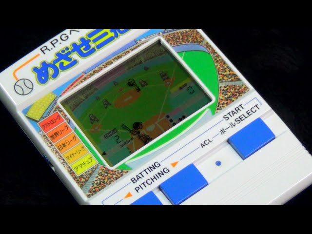 レトロ 電子ゲーム】バンダイ ポケットクラブ R.P.G ベースボール
