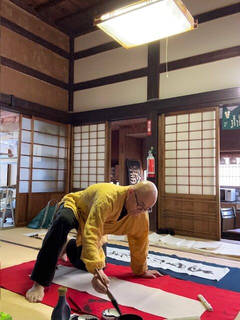 良様専用）真作/臨済宗/妙心寺/龍澤寺/何休庵/村田無道/布袋屋掛軸HI