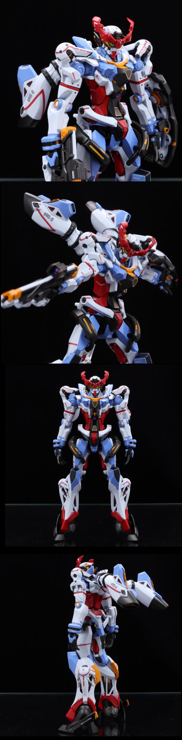 HG 1/144 GQuuuuuuX ジークアクス 徹底塗分け塗装 改修全塗装済み完成