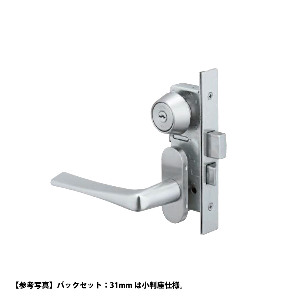 LA35-8 片開き用 SV｜レバーハンドル錠｜美和ロック（MIWA