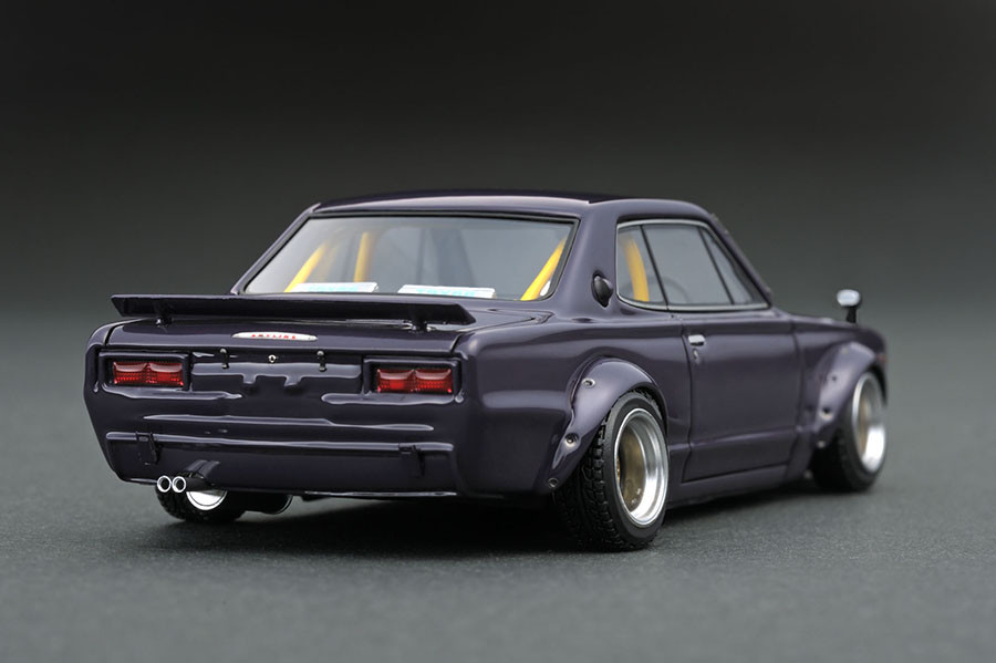 IG0712 1/43 LB-WORKS Hakosuka 2Dr Purple | LINE UP | ignition