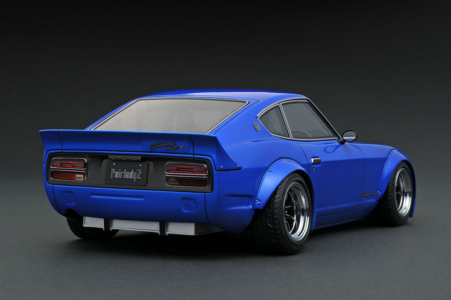 IG0955 1/18 Nissan Fairlady 240ZG (HS30) Full Works Blue | LINE UP