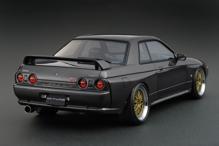IG0144 1/18 Nismo R32 GT-R S-tune Gun Gray Metallic | LINE UP