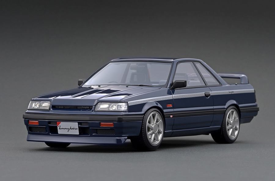 IG2436 1/18 Tommy kaira M20 (R31) Skyline Blue Black With Engine