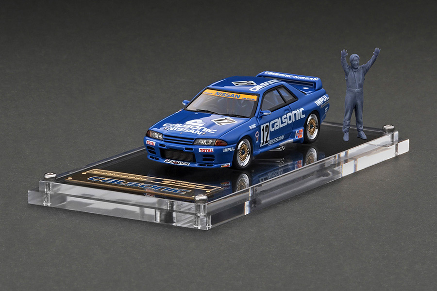 IG2692 1/64 CALSONIC SKYLINE (#12)1990 JTC Debut Win With Mr