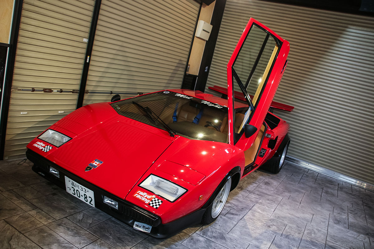 日本に存在する伝説の「カウンタック」！ 「 LP500S ウルフ