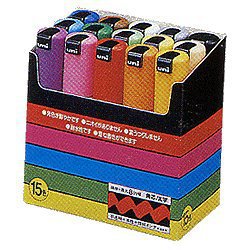 ヨドバシ.com - 三菱鉛筆 MITSUBISHI PENCIL ポスカ 太字角芯 15色