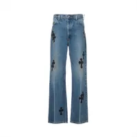 クロムハーツ×リーバイス デニムパンツ コットン サイズ33 ブルー